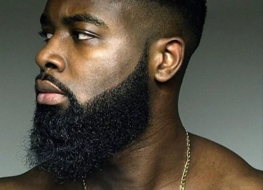 black men beard styles - full beard