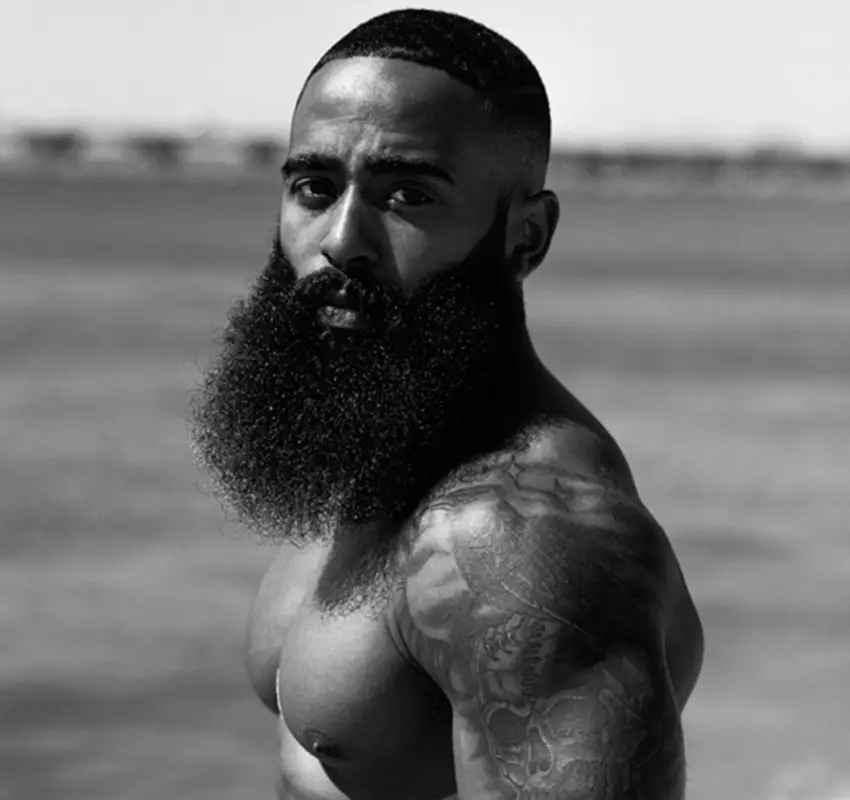 Black Men Beard Styles - The Lumberjack