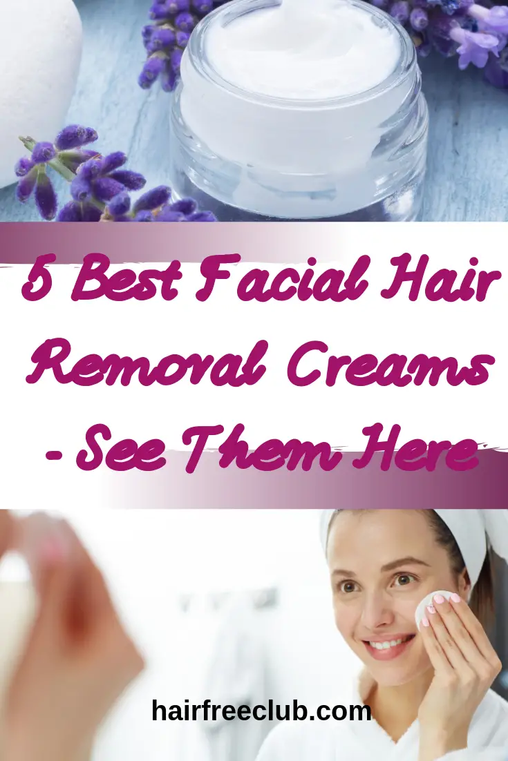 best facial hair removal cream